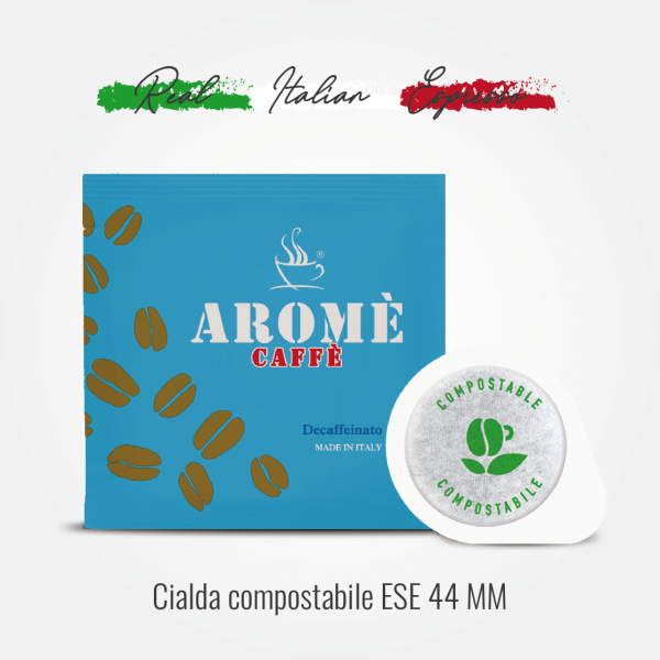 Aromè Caffè Koffeinfrei - Pads E.S.E 44MM 100 Stk.