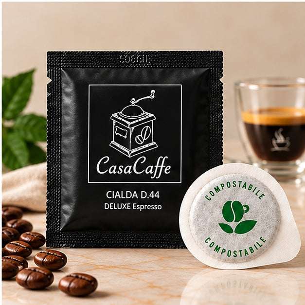 CasaCaffe Hausmischung Deluxe Espresso - Premium Selection Pads E.S.E 44MM 150 Stk.
