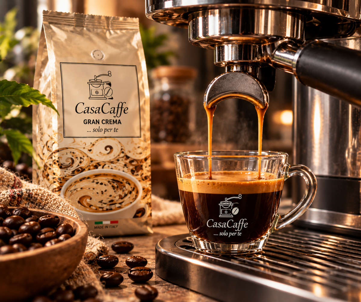 CasaCaffe - Hausmischung Gran Crema Bohnen 1Kg