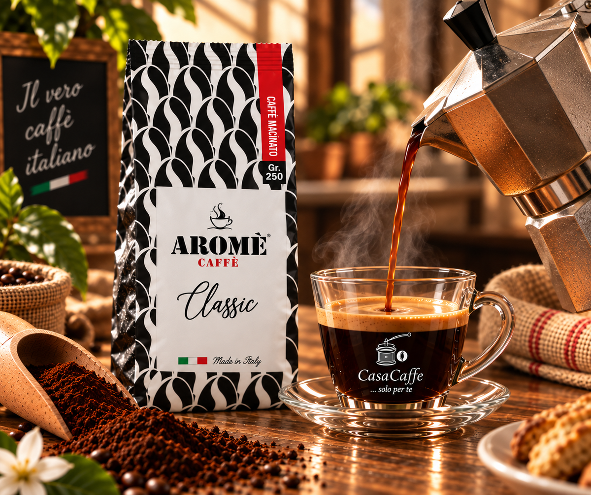 Aromè Caffè - Classic Gran Bar Gemahlen 250gr