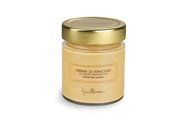 Aufstrich Creme Erdnusscreme Crunchy, leichte Röstung 200gr