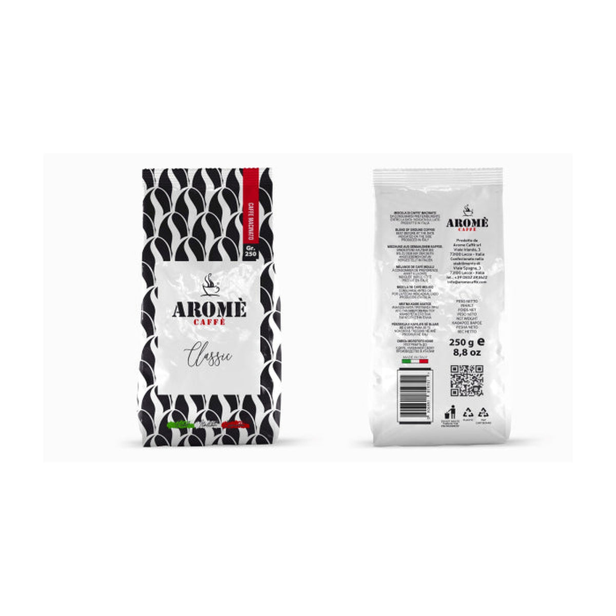 Aromè Caffè Classic Gran Bar gemahlen 250 g