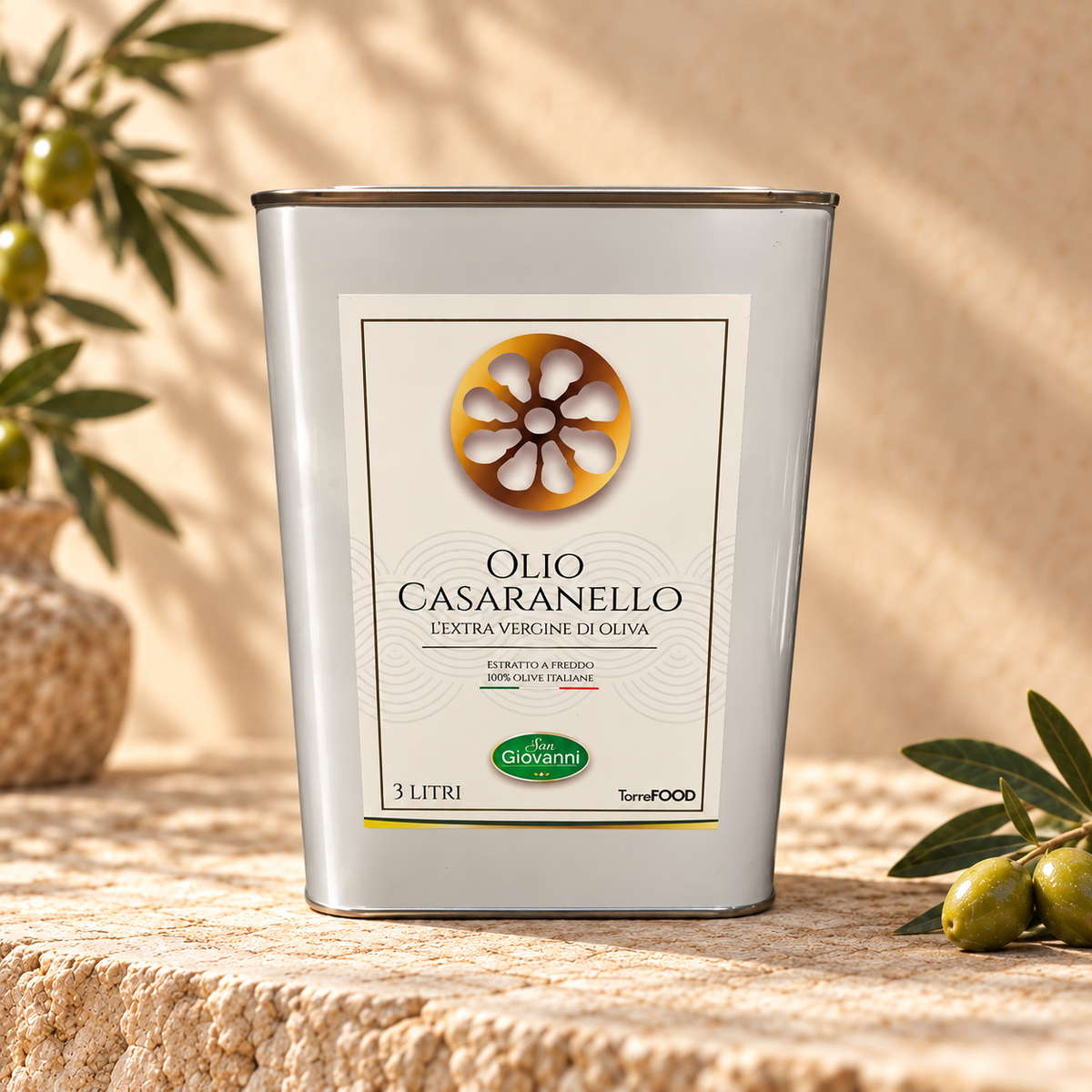 Olio Extra Vergine di Oliva in Kanister - Casaranello