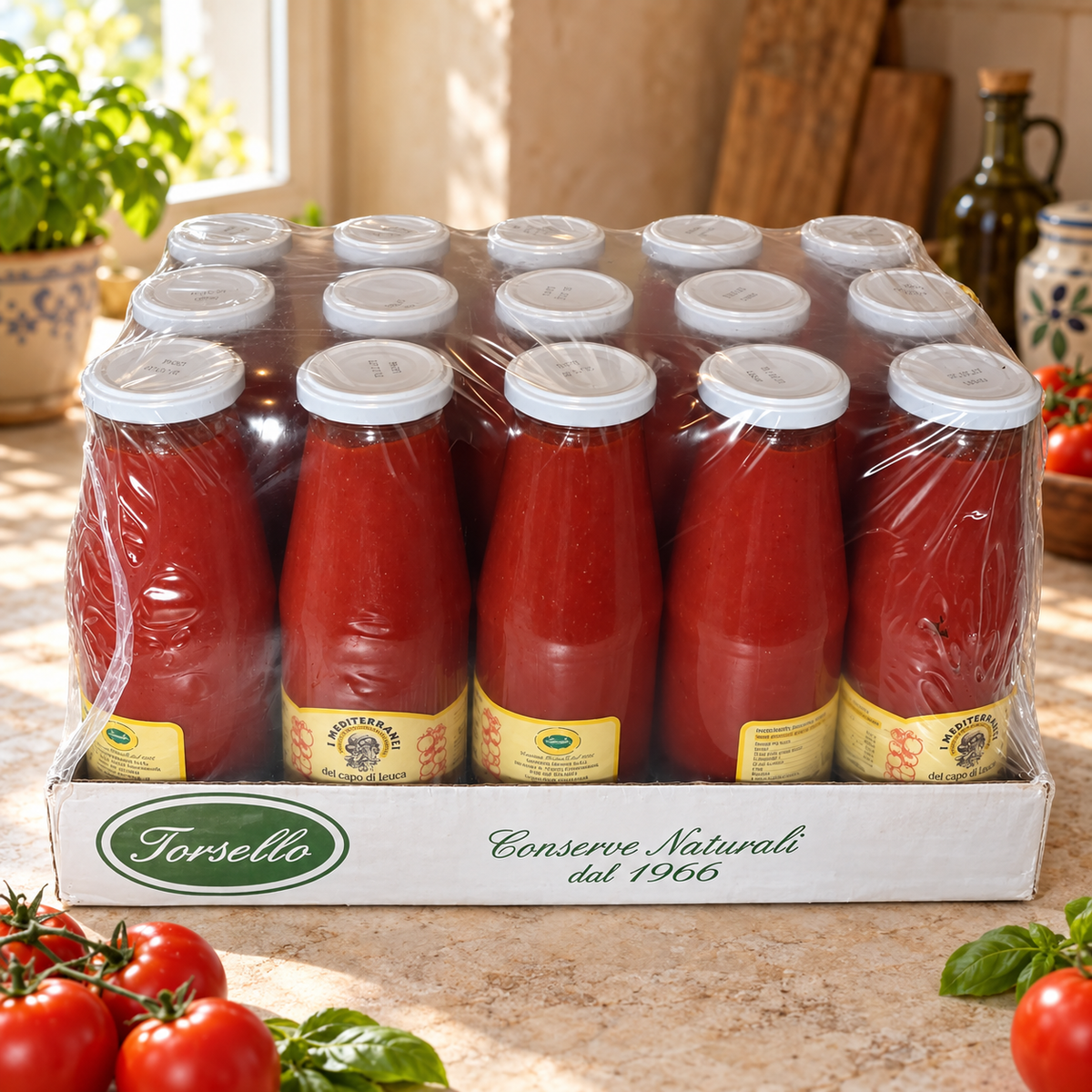 Passato di Pomodoro Premium 700gr - I Mediterranei