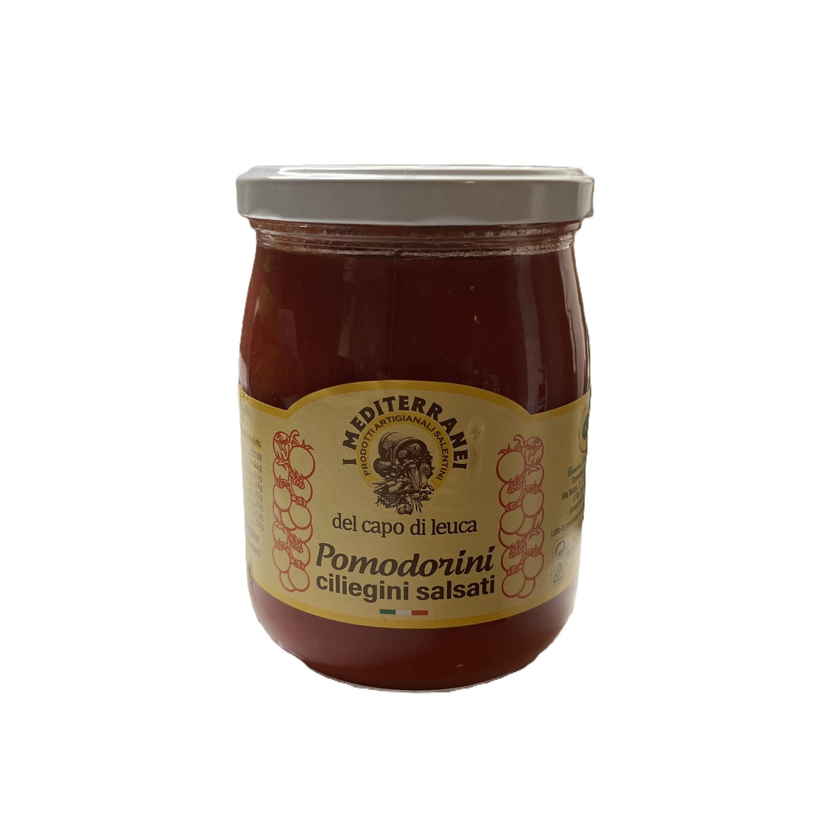 I Mediterranei Pomodorini Ciliegini 540 g – Produktansicht