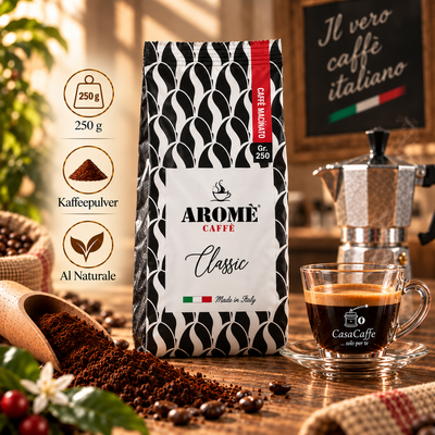 Aromè Caffè - Classic Gran Bar Gemahlen 250gr