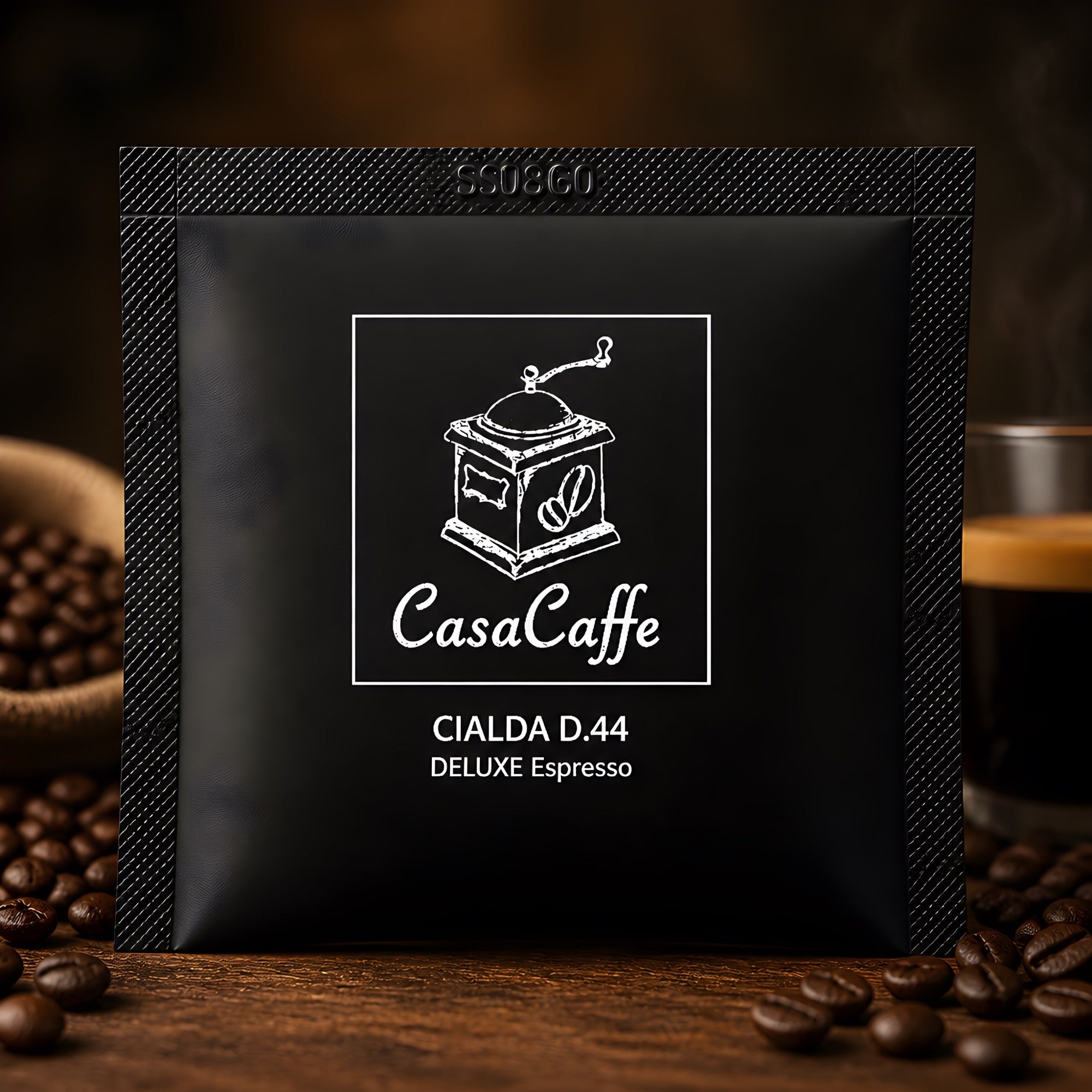CasaCaffe House Blend Deluxe Espresso - Selezione Premium Cialde ESE 44MM 150 pz.