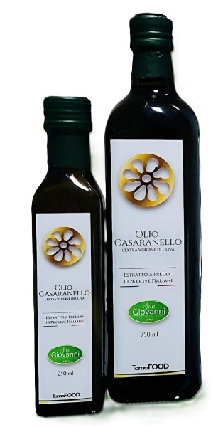 Olio Extra Vergine di Oliva in Glasflasche - Casaranello