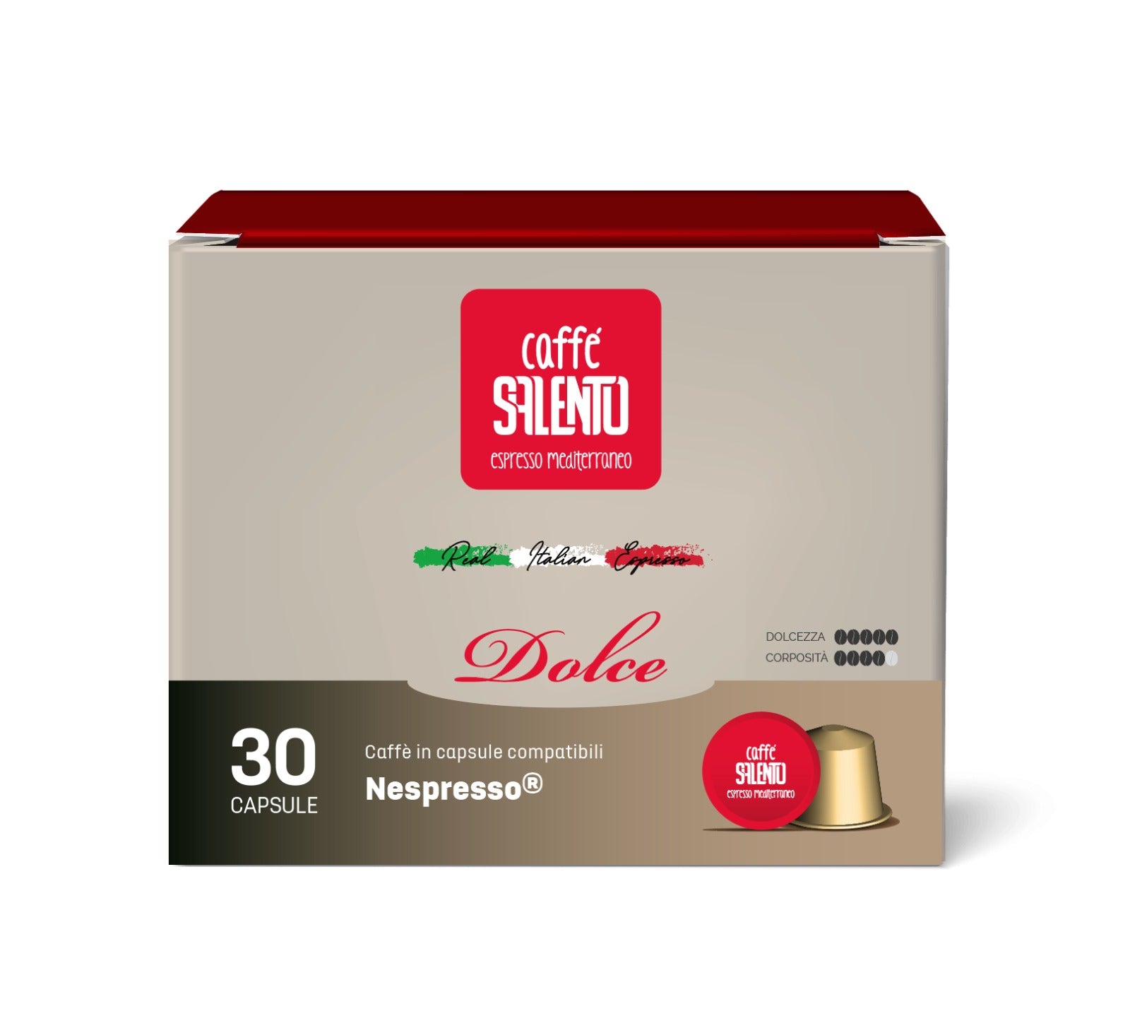 Caffè Salento Espresso Mediterraneo Dolce - Nespresso® kompatibel
