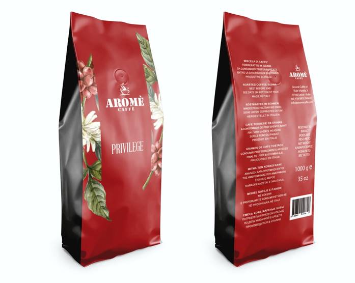 Aromè Caffè - Privilege Gran Bar Bohnen 1Kg