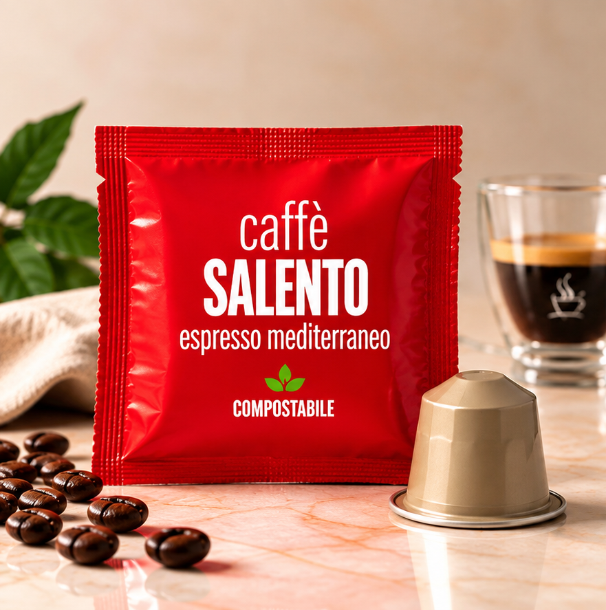 Caffè Salento Espresso Mediterraneo Dolce - Nespresso® kompatibel