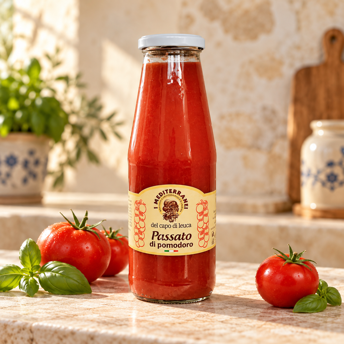 Passato di Pomodoro Premium 700gr - I Mediterranei