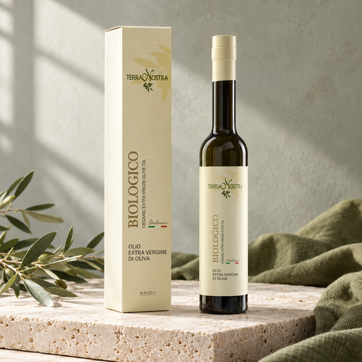 Olio Bio Extra Vergine di Oliva 500ml - Terranostra