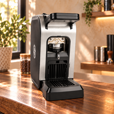 Spinel Ciao Silber - Kaffeemaschine für Pads E.S.E