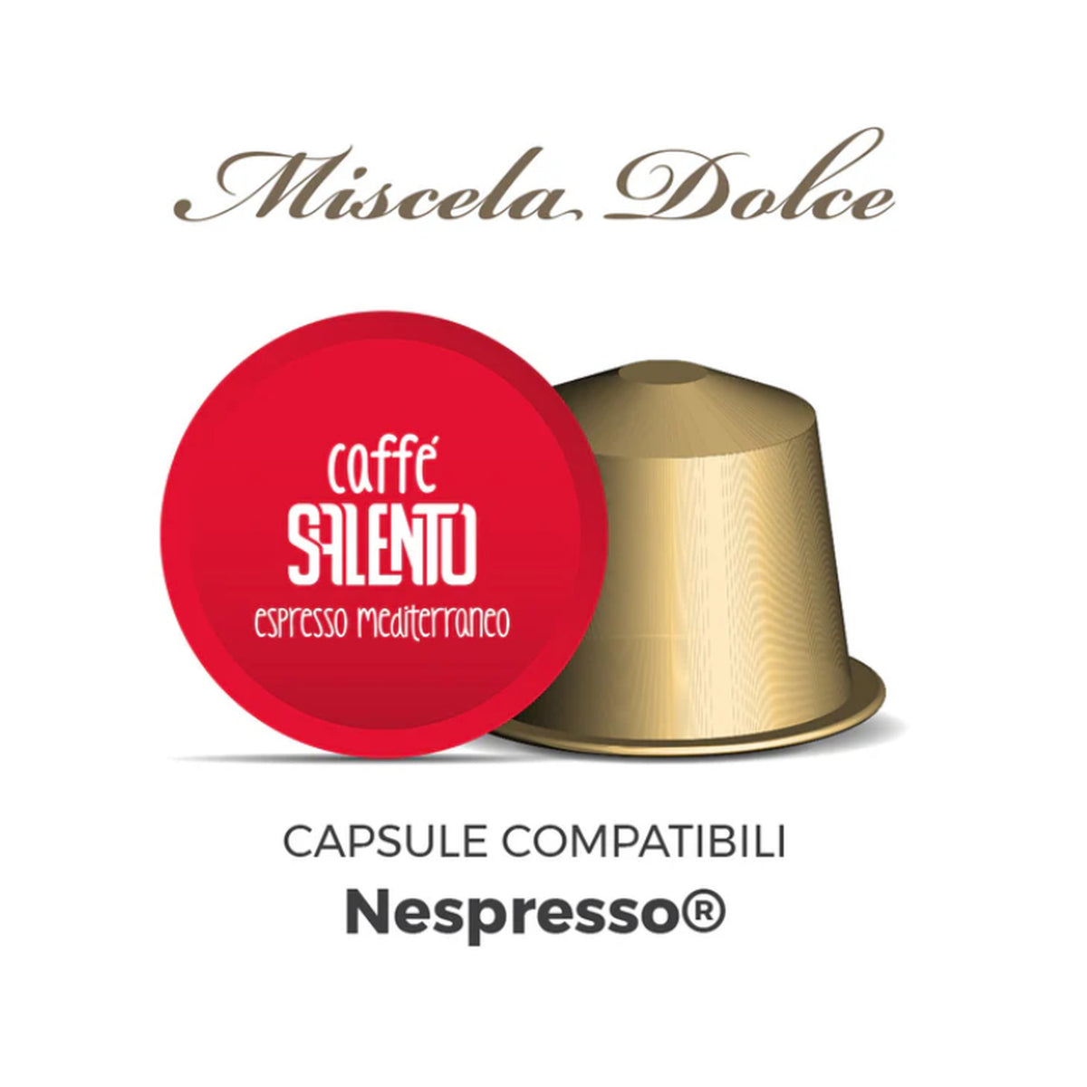 Caffè Salento Espresso Mediterraneo Dolce Nespresso kompatibel