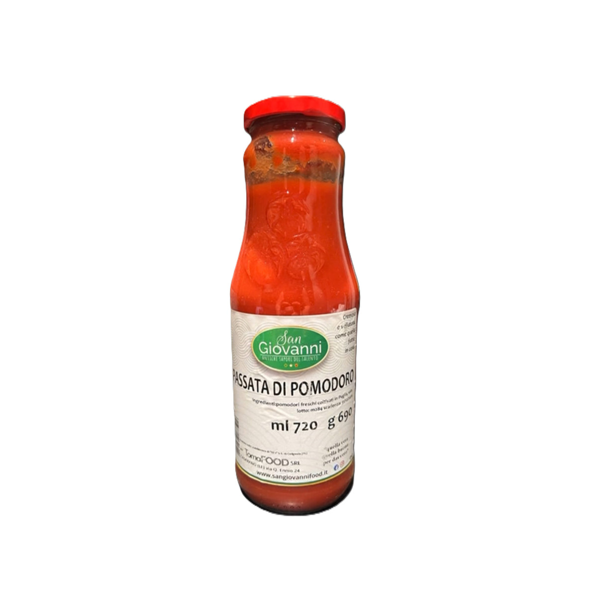 San Giovanni Passata di Pomodoro 690 g – Produktansicht